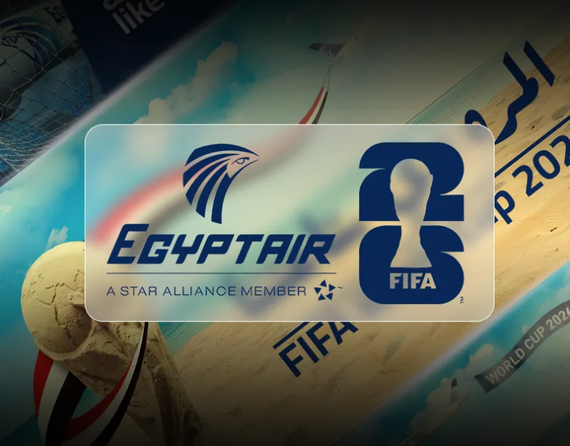 EgyptAir x World Cup 2026 │ Billboard