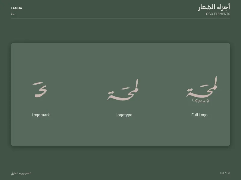 لمحة - شعارات