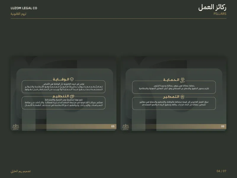 لزوم القانونية - بروفايلات الشركات